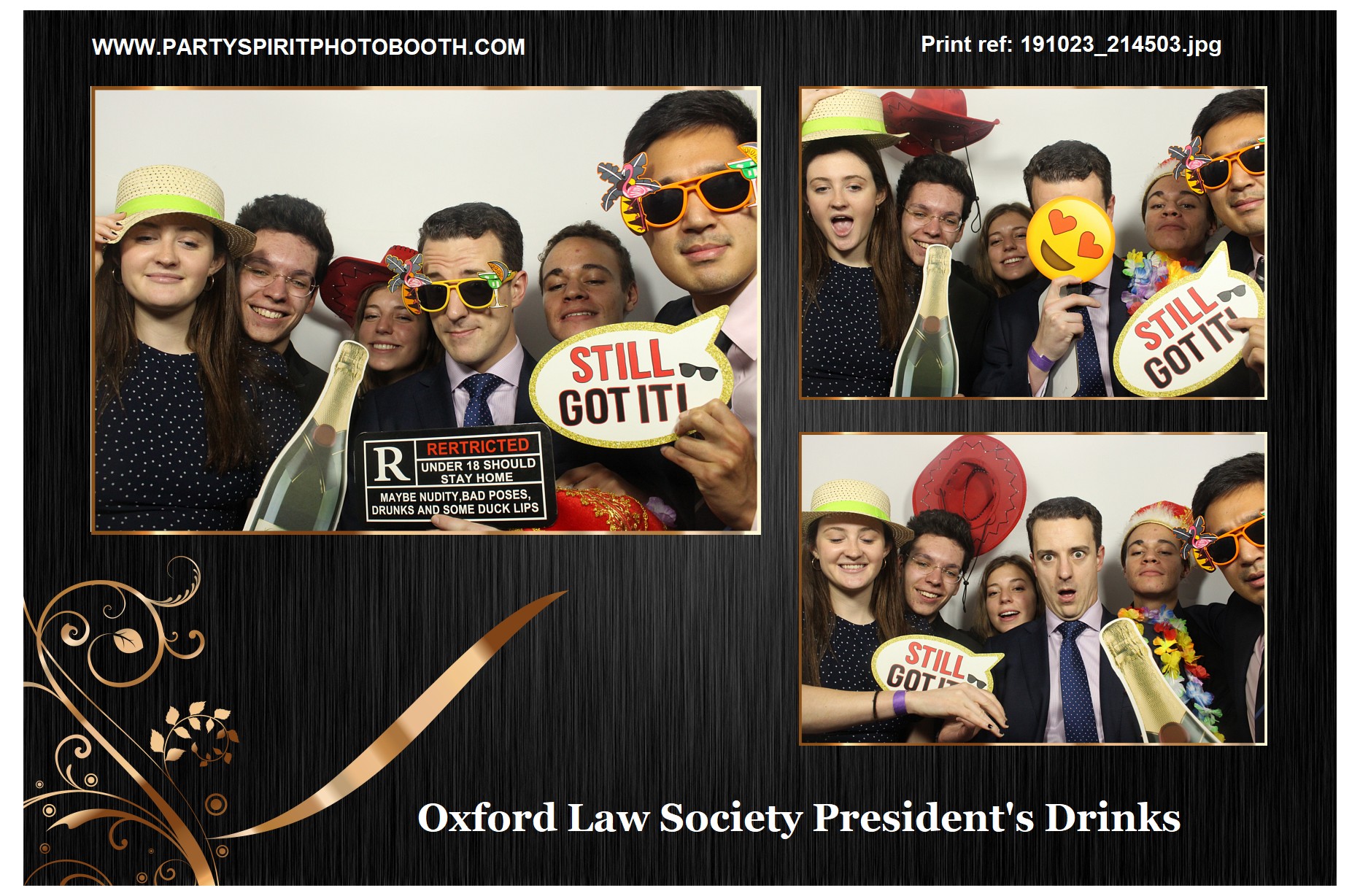 Oxford Law Society President’s Drinks | View more photos from the event at gallery.partyspiritphotobooth.com/u/PartySpiritPhotoBooth/Oxford-Law-Society-President’s-Drinks